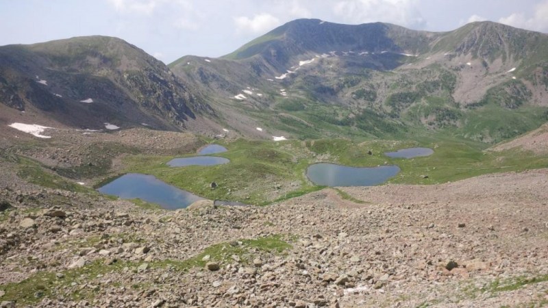 Les Lacs de Prals vus de haut