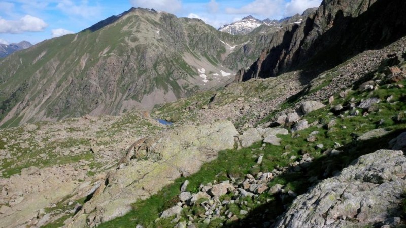 Le petit lac dans la Combe du Ponset