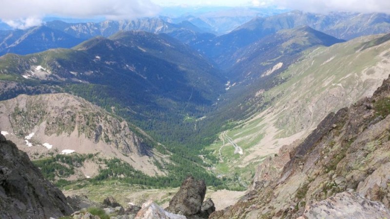 Vue imprenable sur le Vallon de la Madone de Fenestre