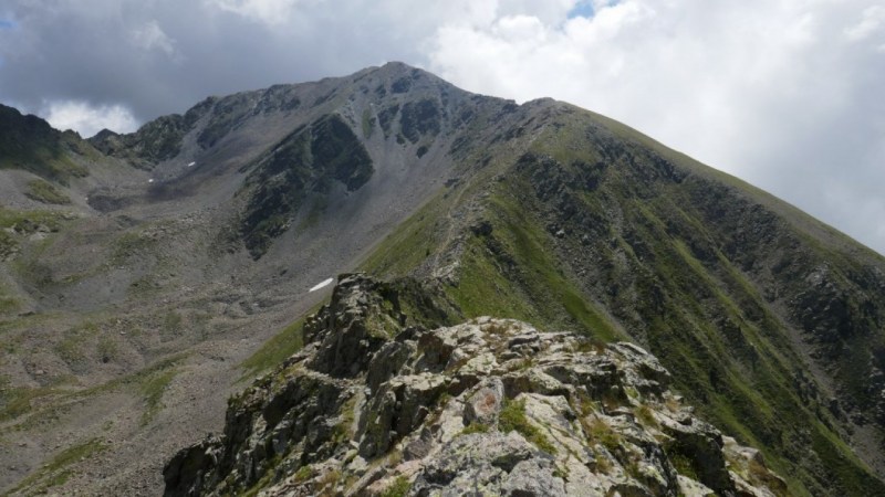 Retour sur le Mont Saint-Sauveur de la crête de la Cime de Sistron