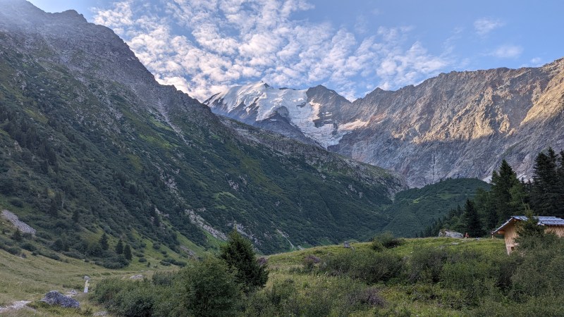 Du Planet vers le Glacier de Bionnassay