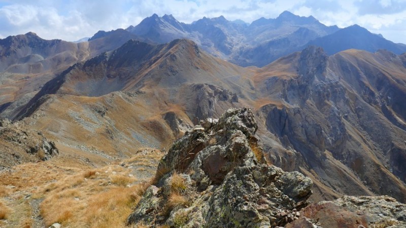 Col du Fer et Collet de Tortisse, du Pas de Morgon