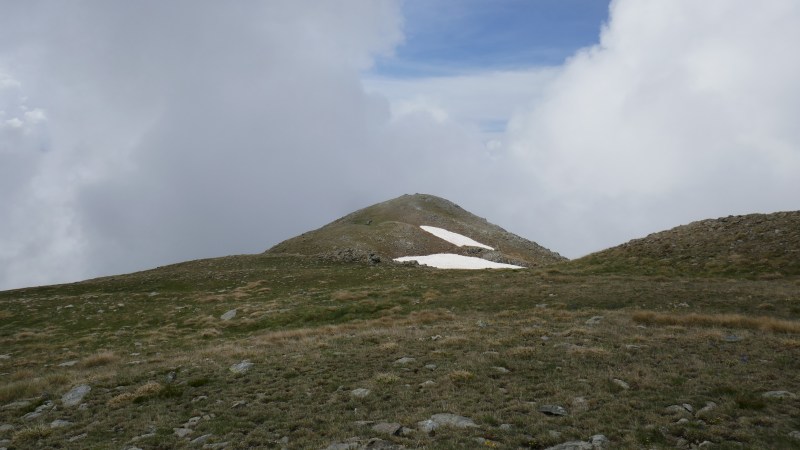 Vers la Cime du Brec, premier sommet de la journée