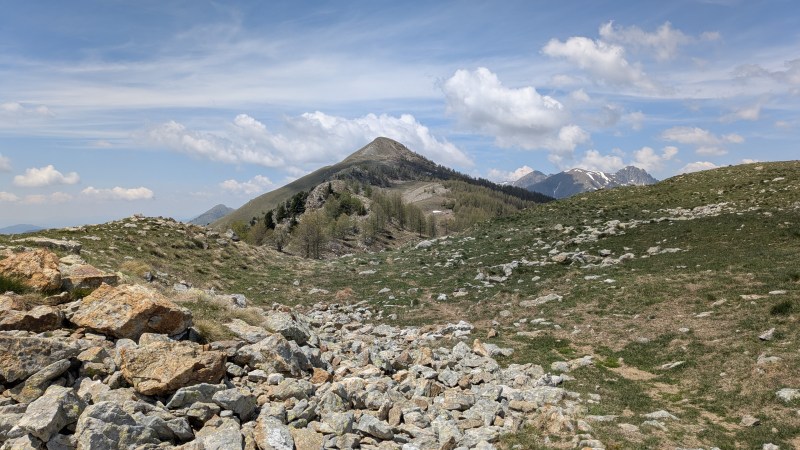 La Cime de Piagu est en vue