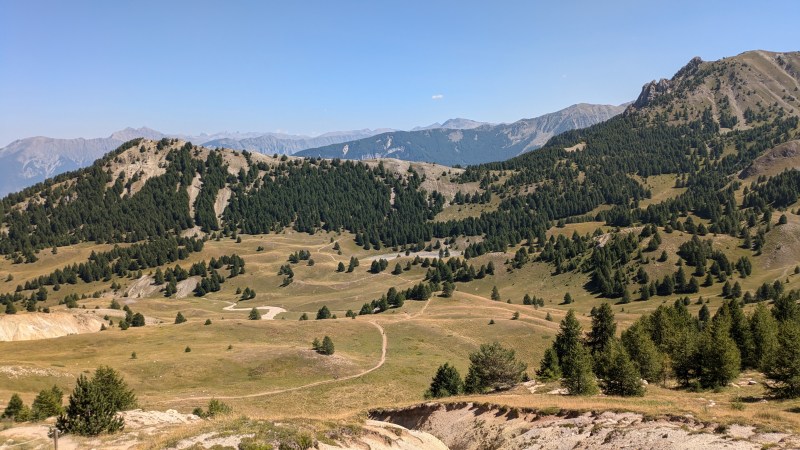 Descente dans le Cirque de Morgon