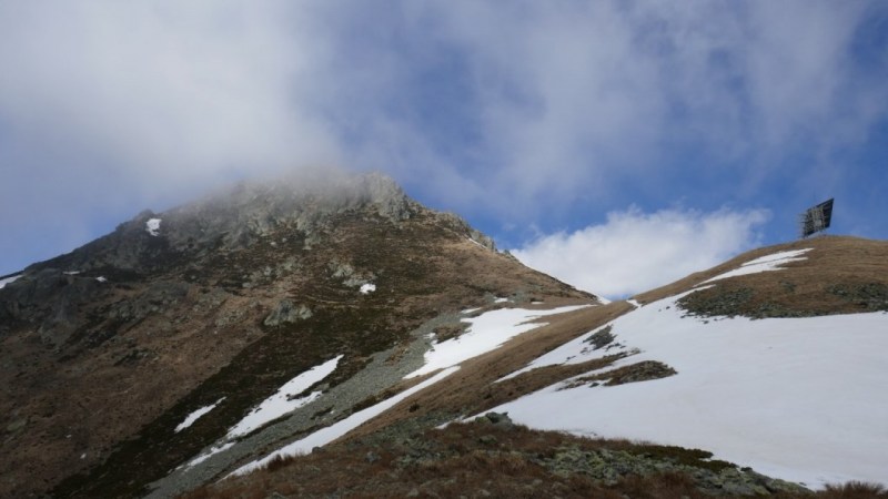 Sous le sommet du Pizzo d'Ormea