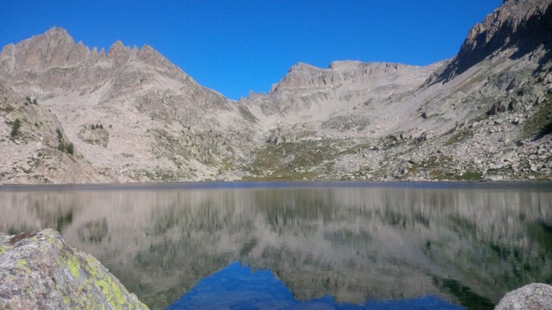 Point de départ, le Lac Nègre