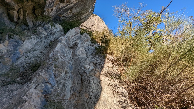 Dans la montée vers Pierre Impie