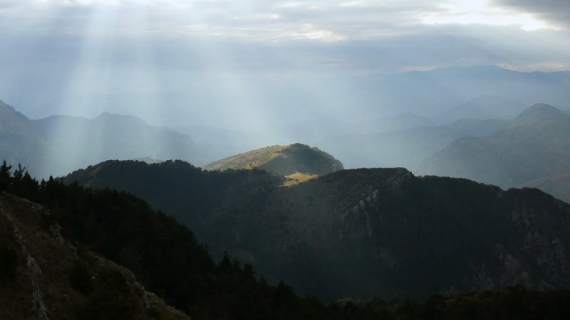 Crête sud de la Cime de Roccassiera