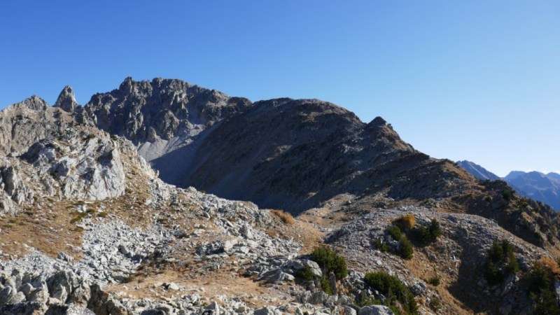 A la Pointe de Rogué, vers le Serre de Rogué