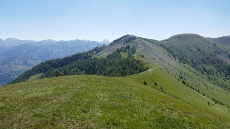 Du Sommet de Valcibière vers le Gros Tapy