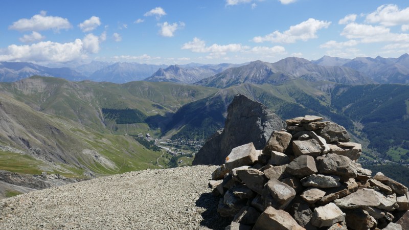 Au sommet de la Tête de l'Auriac