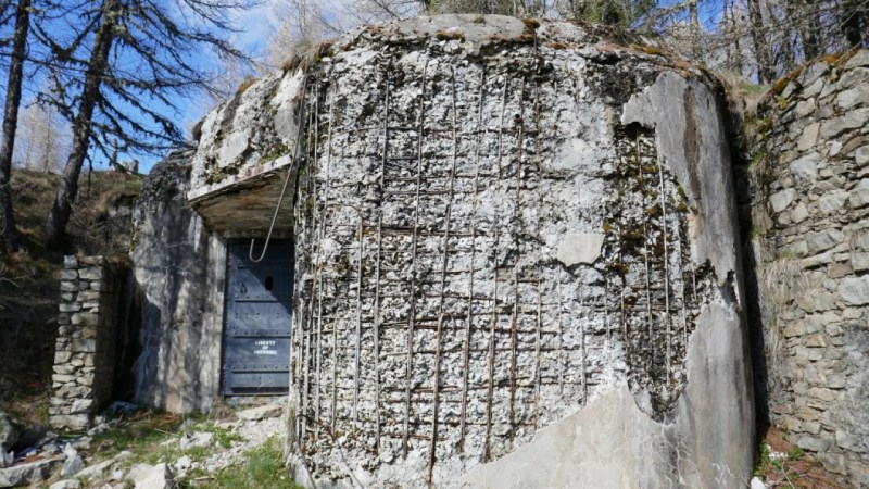 Blockhaus à la Pointe de Siruol