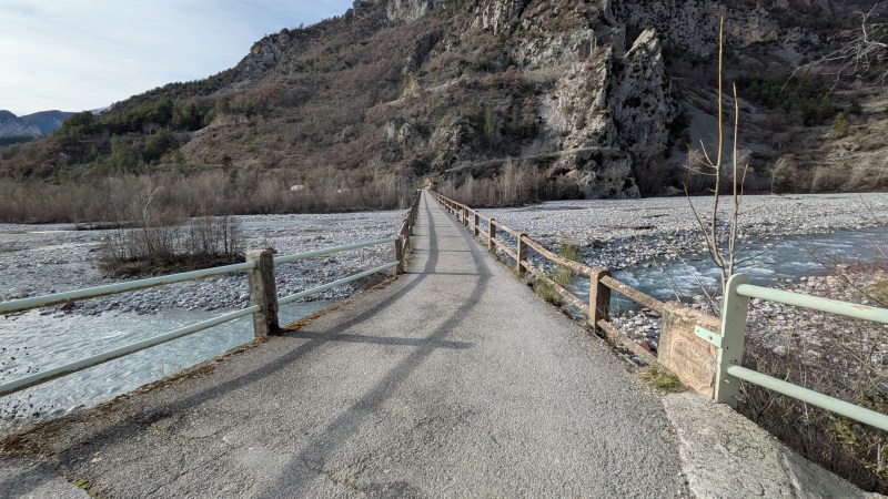 Pont de Chaudan sur le Var