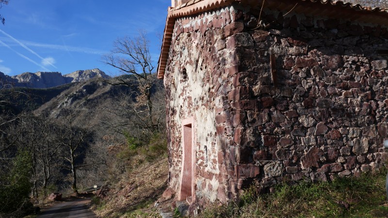 Point de départ, la Chapelle Saint-Marc au Rubi