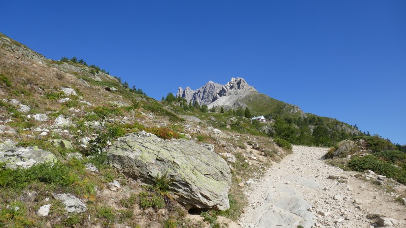 Au-dessus de la Maison des Chamois