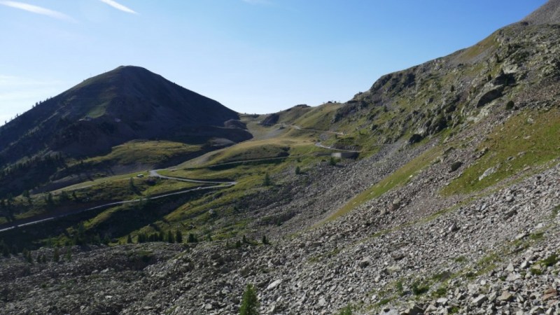 Retour au Col de la Lombarde