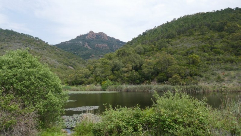 Retenue du Gabre de Gourin vers les Suvières