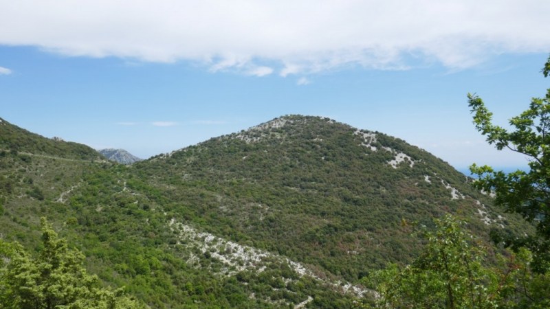 Vue sur la Pointe Siricocca