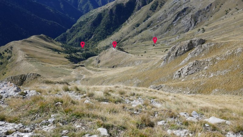 Les trois bergeries visitées