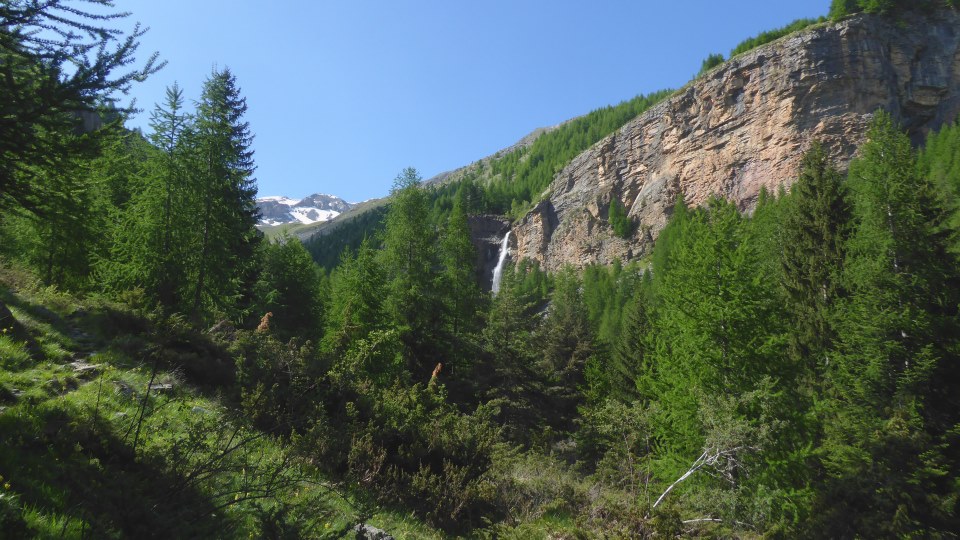 La cascade des Barres de Roya